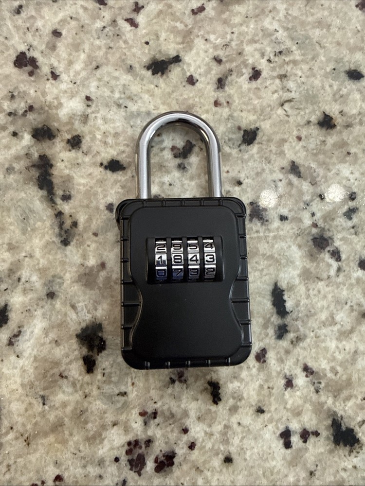 Realtor lock key box 4 digit combination