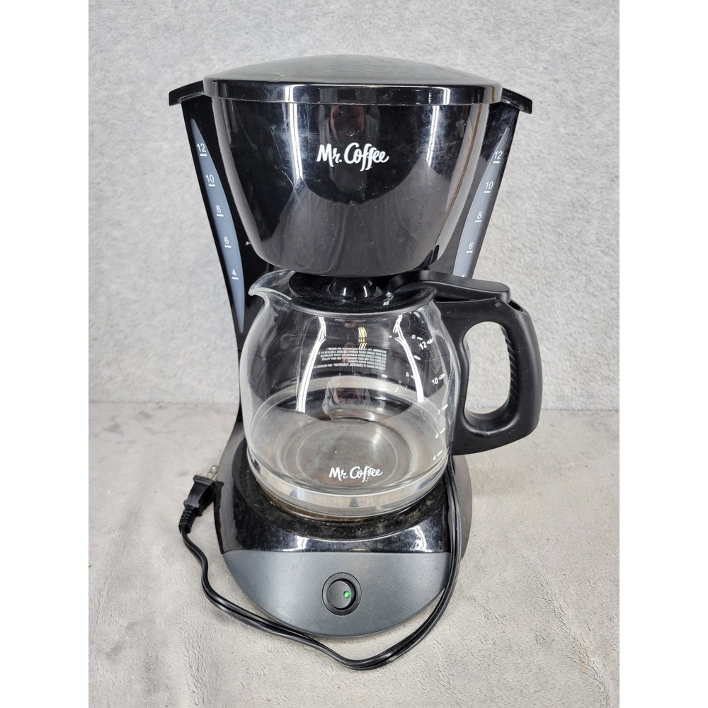 Mr Coffee 12 Cup Drip Coffee Maker Black DW13