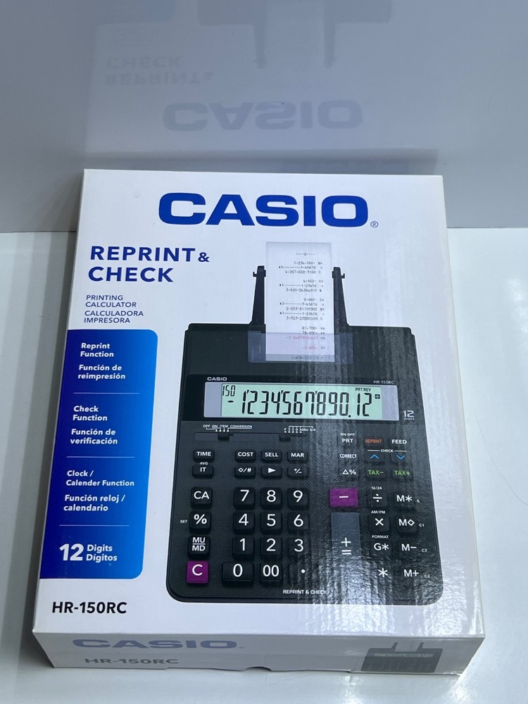 Casio HR-150RC Printing Calculator