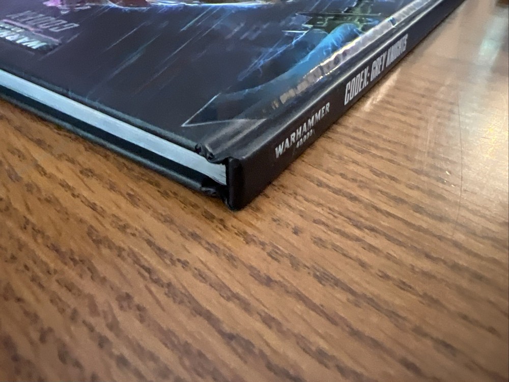 Warhammer 40K Grey Knights Codex Games Workshop Hardcover