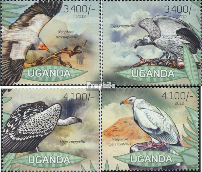 uganda 2960-2963 (complete issue) unmounted mint / never hinged 2012 Flora