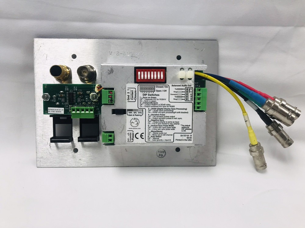 EXTRON RGB 474xi Two Input Architectural Interface