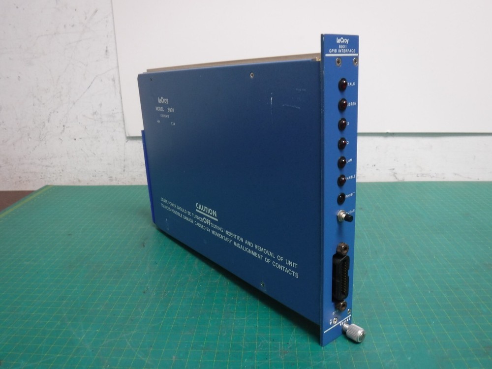 LeCroy 8901 GPIB interface CAMAC Plug-In Module