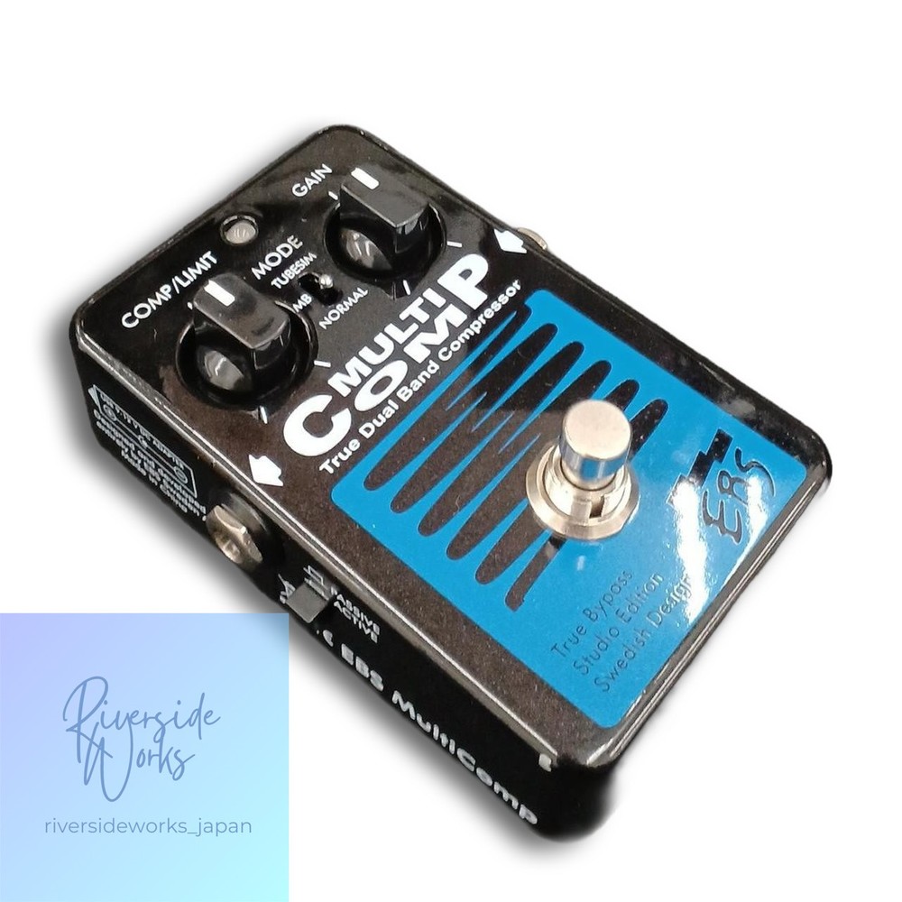 EBS Multicomp Compressor Effects Pedal for Bass Guitar