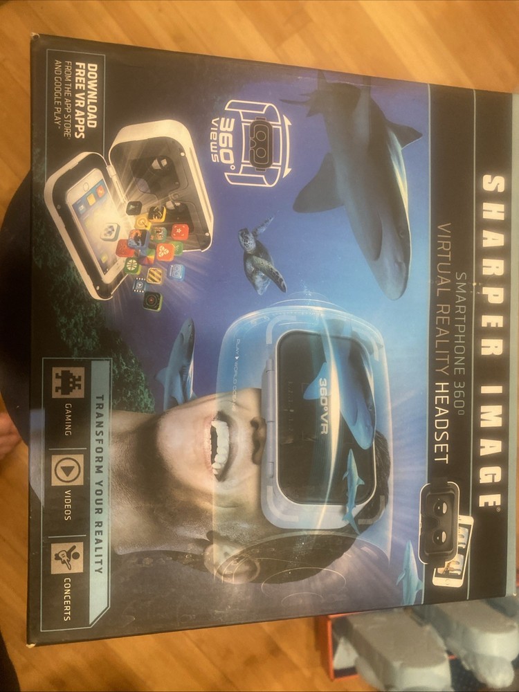 Sharper Image Smartphone 360 Degrees Virtual Reality Headset (Transform Reality)