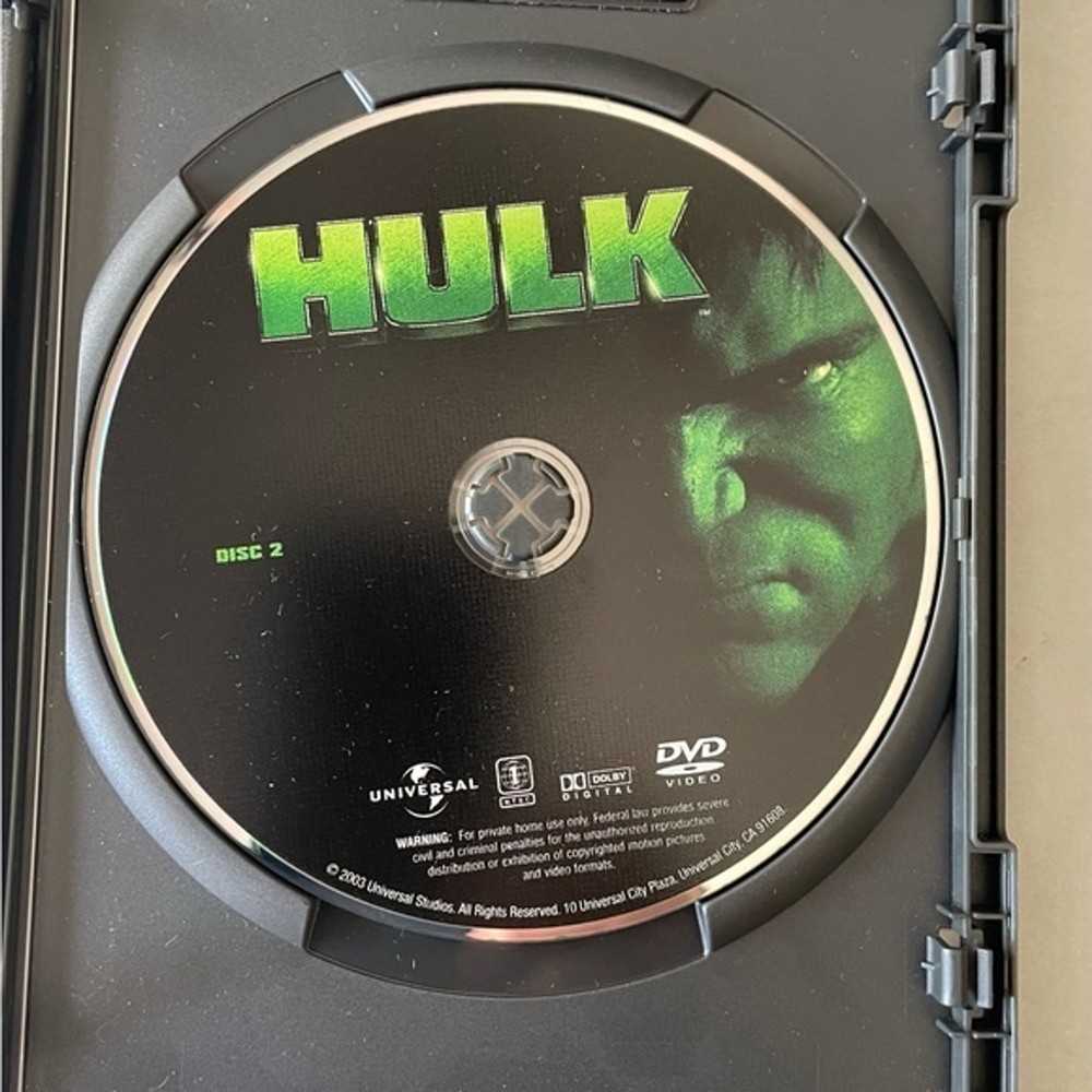 2 Disc CD of The Hulk
