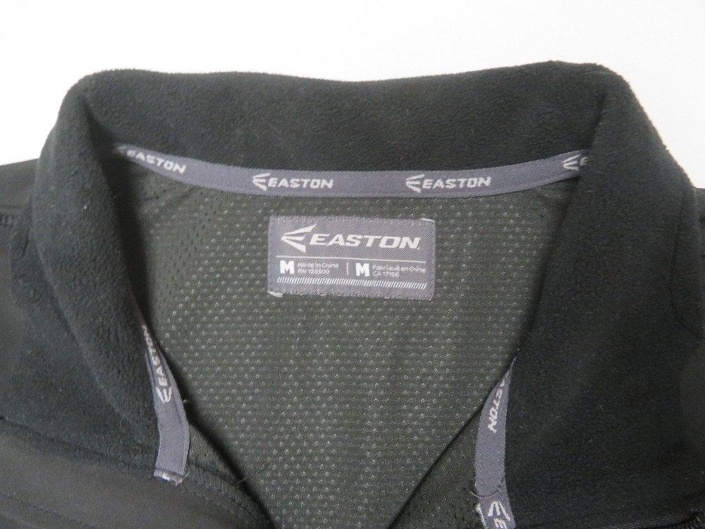 Easton Medium Jacket Black Full Zip Collar Zip Pockets