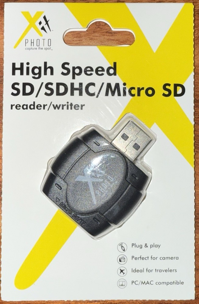 Xit High Speed SD/SDHC/Micro-SD Reader/Writer