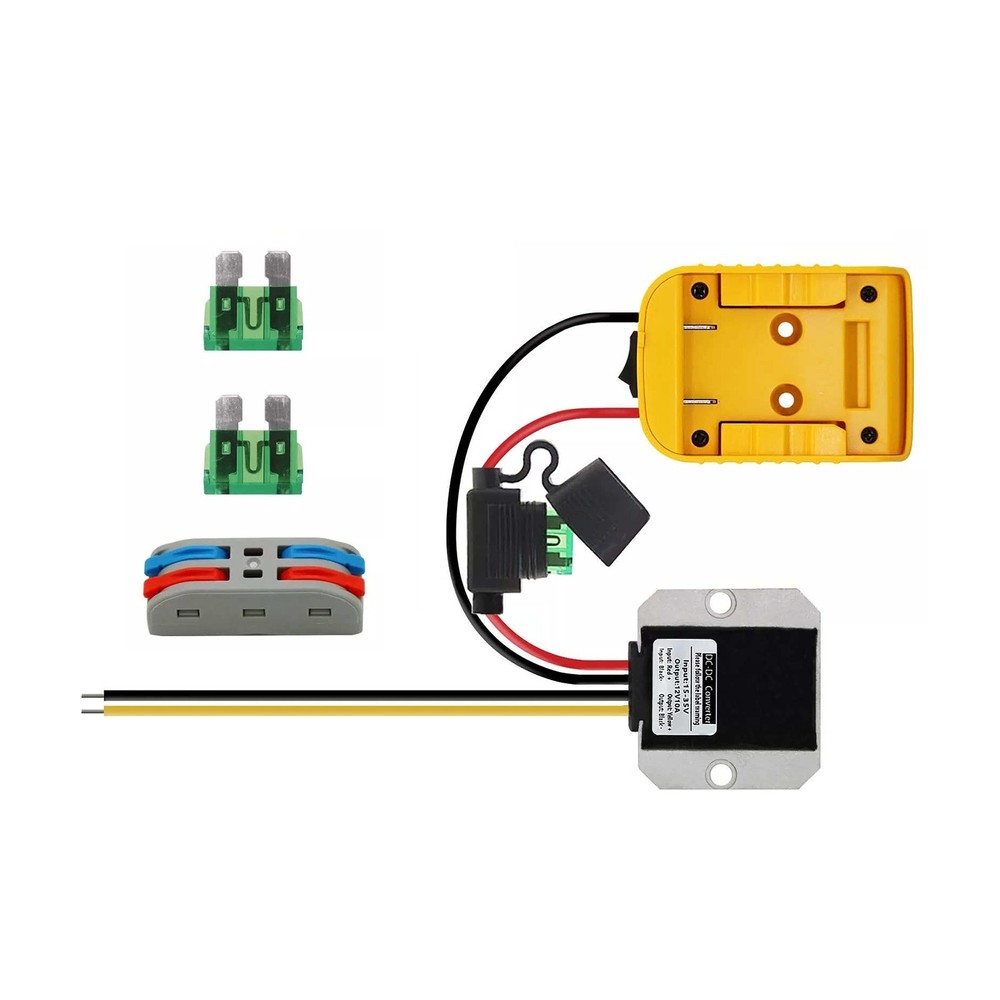 1 Peak Step Down Converter compatible with for Dewalt 18V/20V With DCB205 DCB206