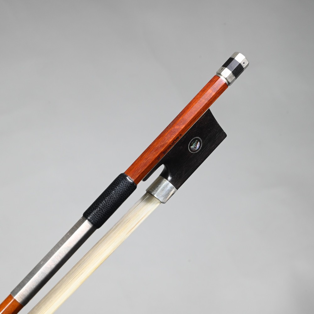K. SHIMORA Violin Bow, 4/4, Germany - Select Pernambuco