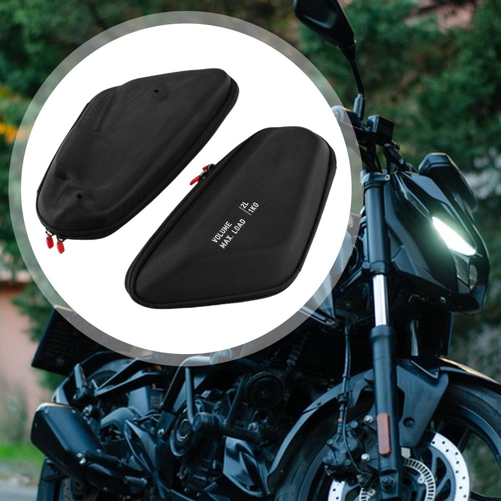 2x Motorcycle Side Frame Bag Framework Package Waterproof Bag Storage Package