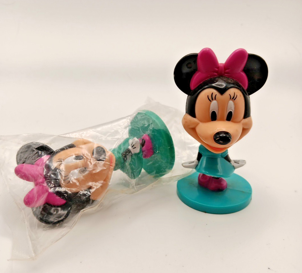 Disney's  Mini Mouse  Bobble Head X 2