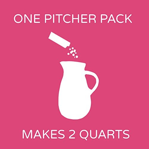 Drink Mix (4 Pitcher Packets) 0.3 Ounce (Pack of 4) Raspberry Lemonade