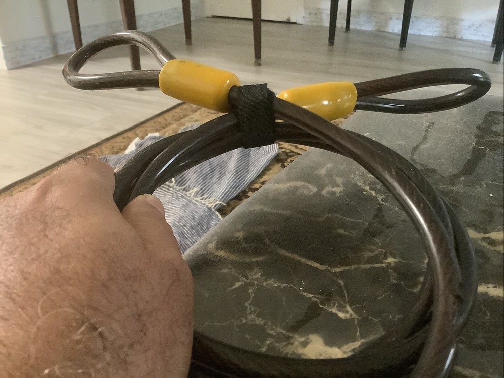 Master Lock 4ft. Galvanized Steel Cable With Loop Ends 85DPF