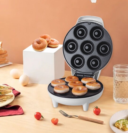 The 110V breakfast machine, donut maker, 7-hole pancake maker, bread maker