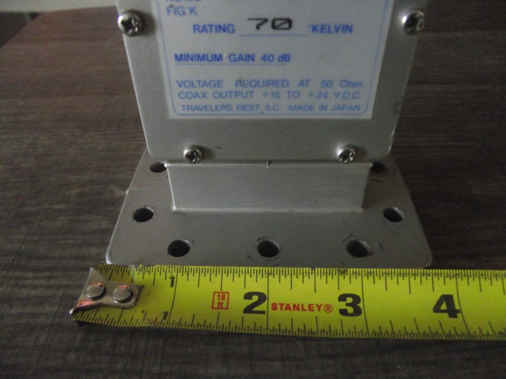 SPACE VISION LOW NOISE AMPLIFIER MODEL 7740