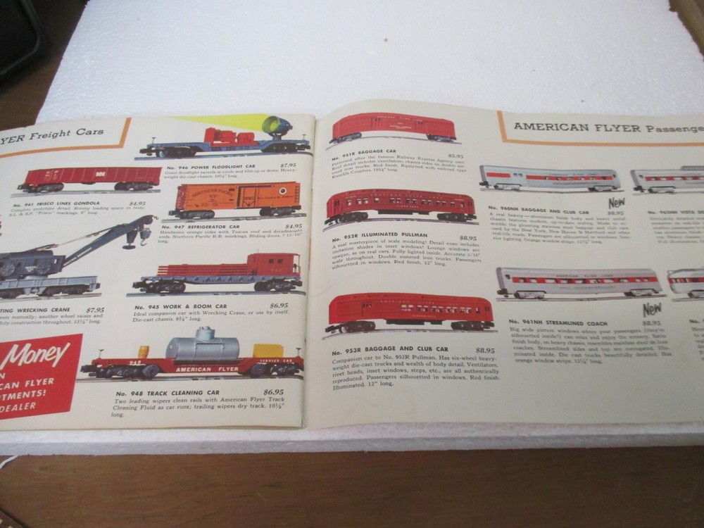 American Flyer - GILBERT Catalog 1956