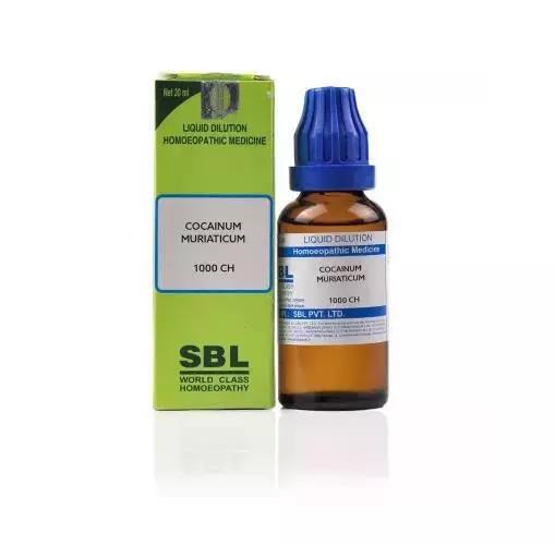 SBL Homeopathic Cocainum Muriaticum Dilution 30ml