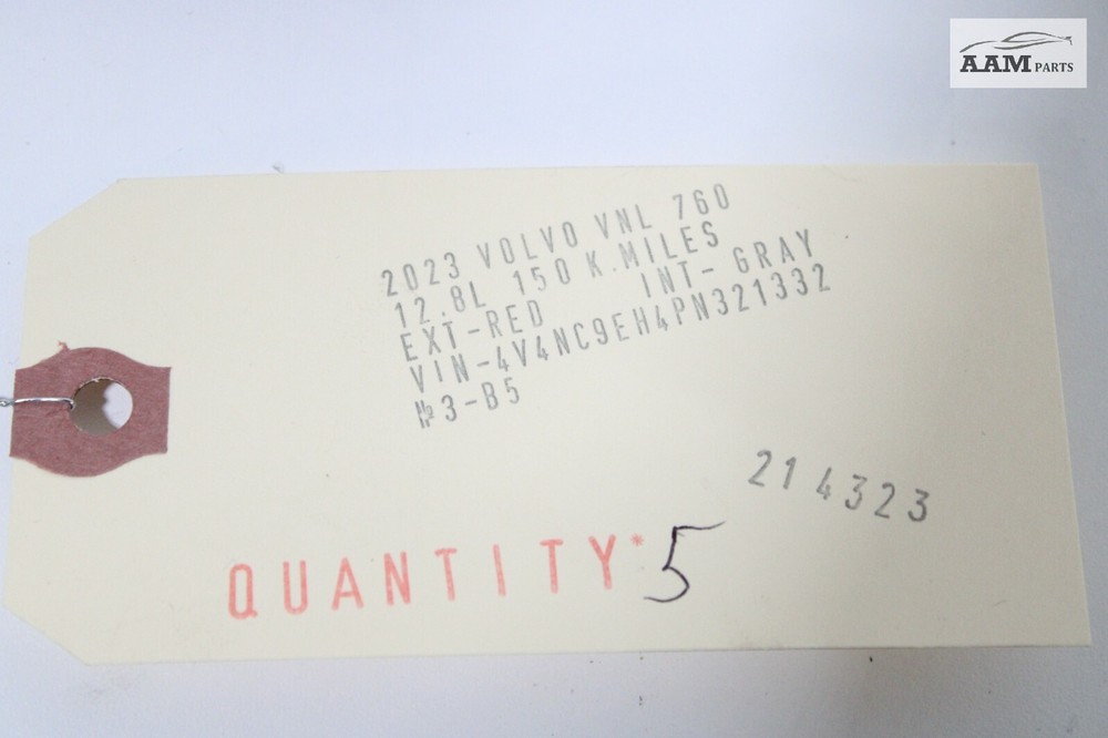 2019-2023 VOLVO VNL 760 FRONT DASH FALSE IMITATION SWITCH SOCKET OEM