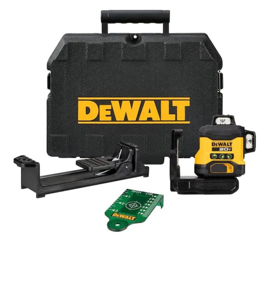20V 3-Beam 360-Degree 3-Plane Laser Level (TOOL ONLY)