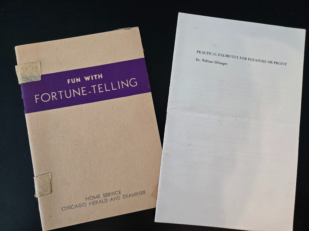 Two Vintage Fortune Telling Books
