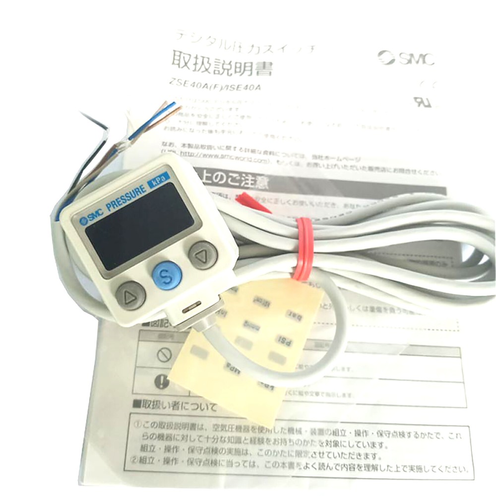 SMC ISE40A-01-R Pressure Switch Digital Display Meter ✦KD