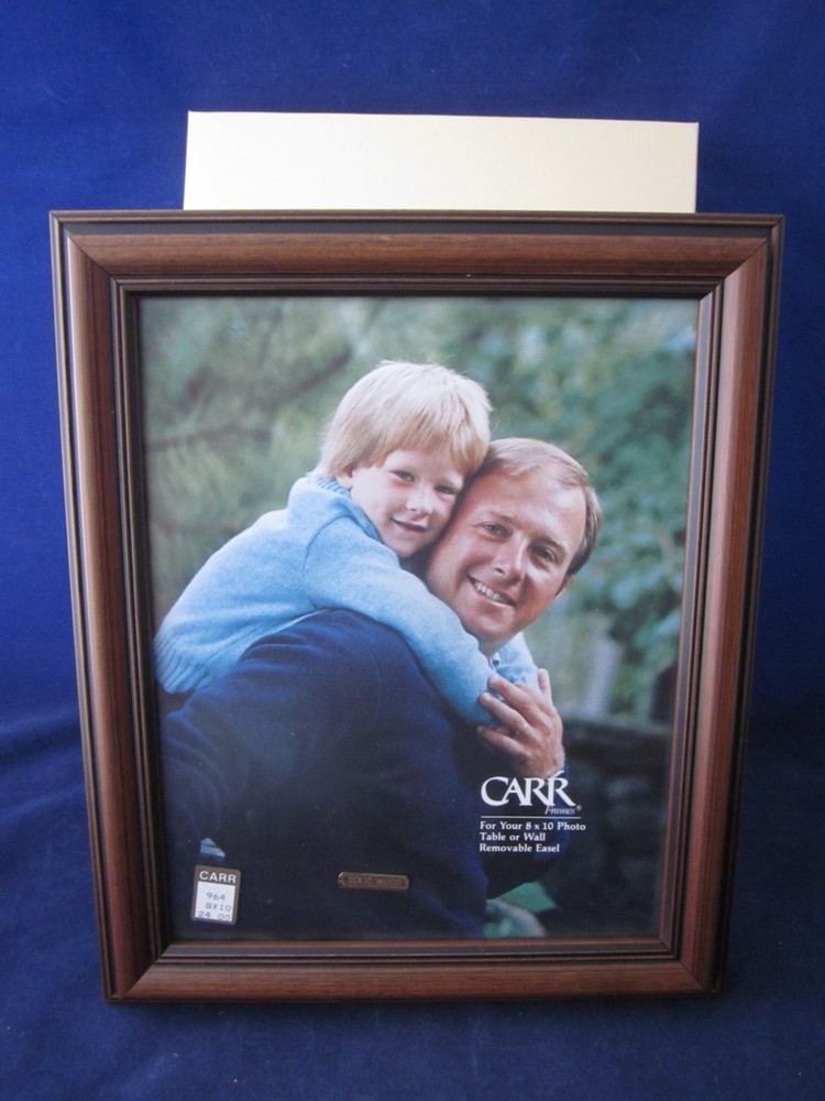 CARR FRAMES Picture Frame 964 8" x 10" Solid Wood ~ VINTAGE NEW BOX