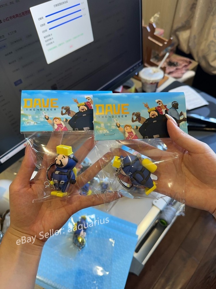 DAVE THE DIVER Keychain- Game Merchandise