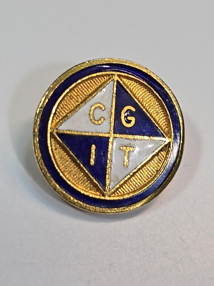 CGIT Lapel Pin Canadian Girls in Training Church-Based Program