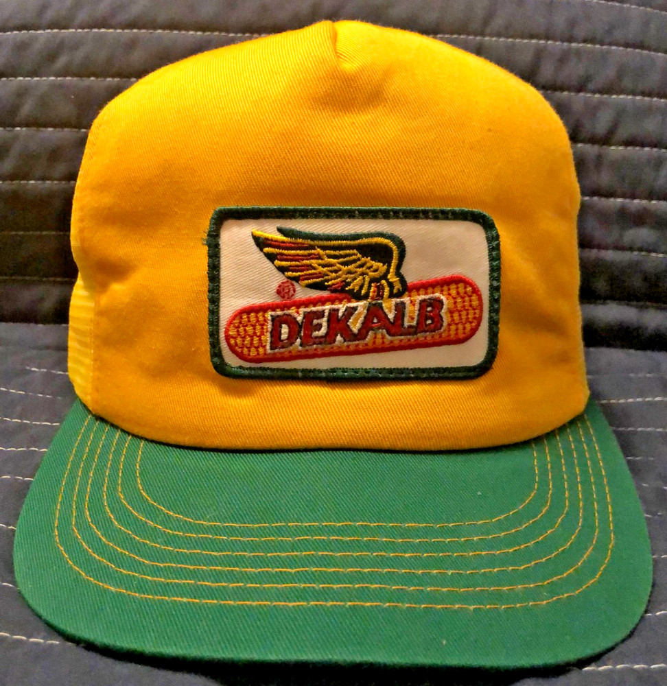 VINTAGE DeKalb Seed Corn Trucker Hat