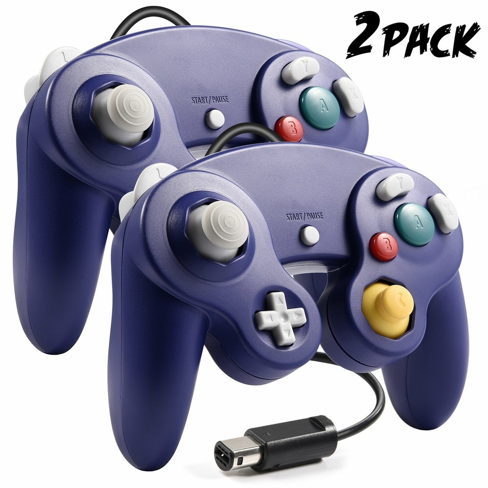For Gamecube Classic GC NGC,Wireless Game Controller W/ Adapter /Wired Gamepad