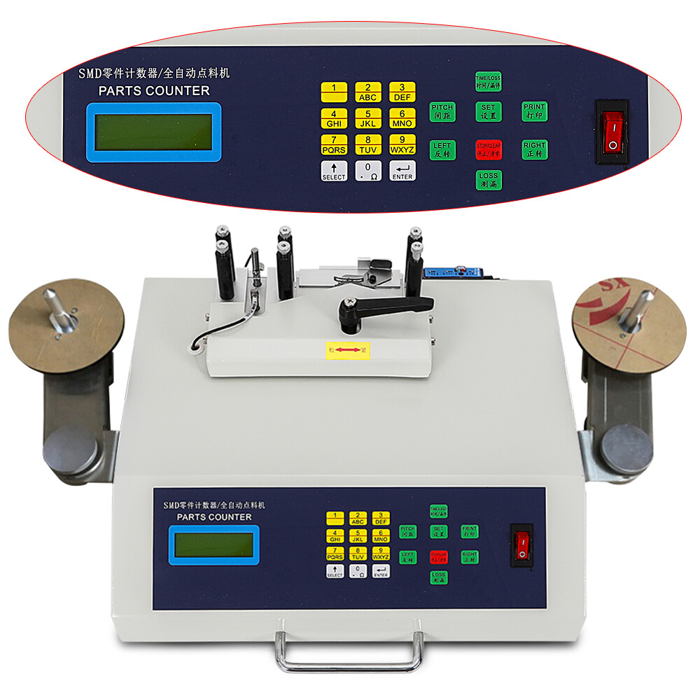 Automatic SMT SMD Parts Quantity Counter Components Counting Machine LCD Display