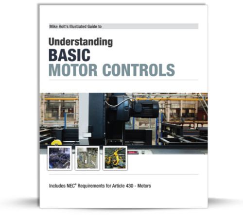 Mike Holt's Understanding Basic Motor Controls (textbook) with Answer Key