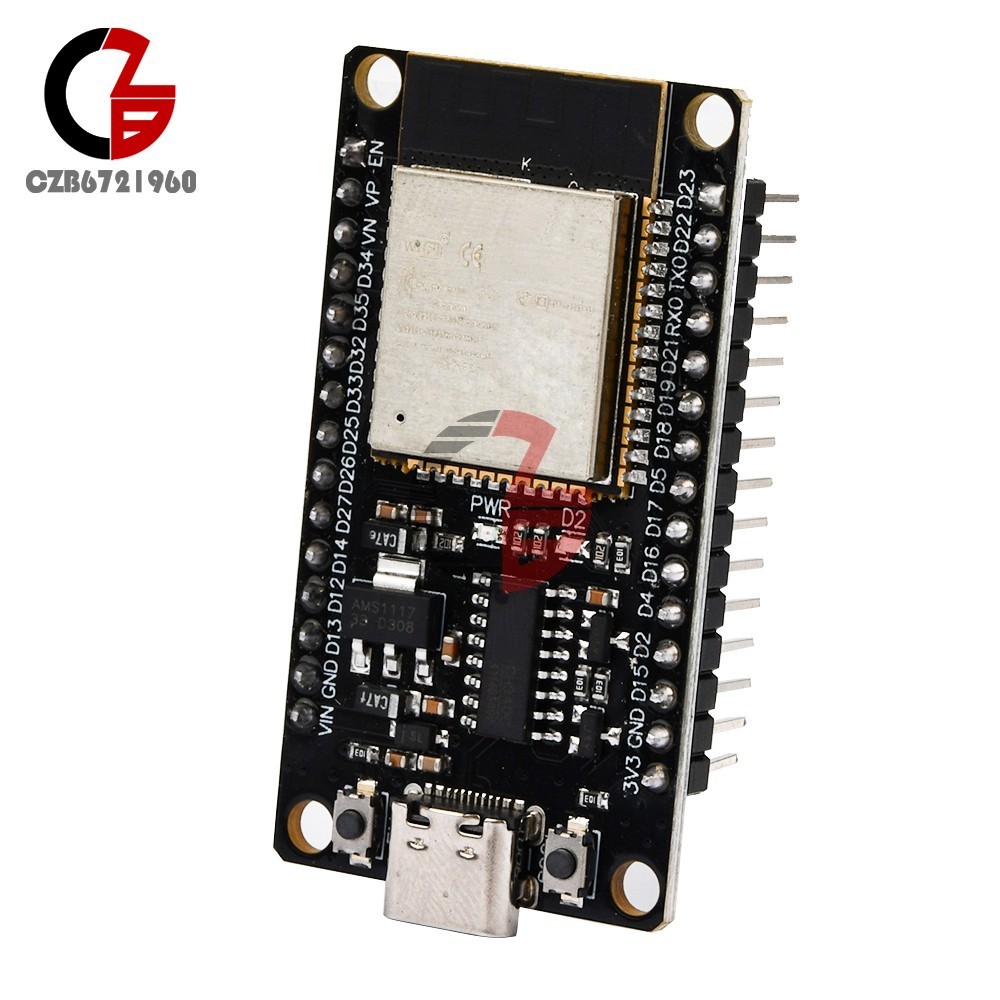 2PCS ESP32 Module Type C CH340C Development Board Dual Core WiFi Bluetooth US