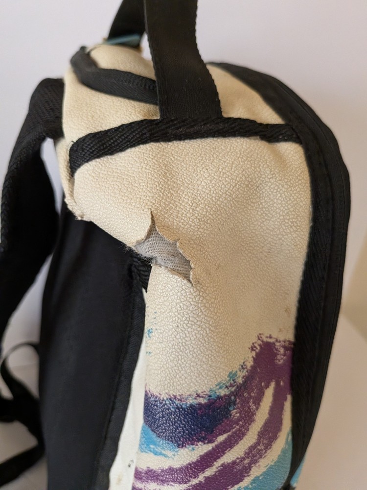 Sprayground Java Shark Jazz Cup Backpack 2018 Release Limited Edition Flawed