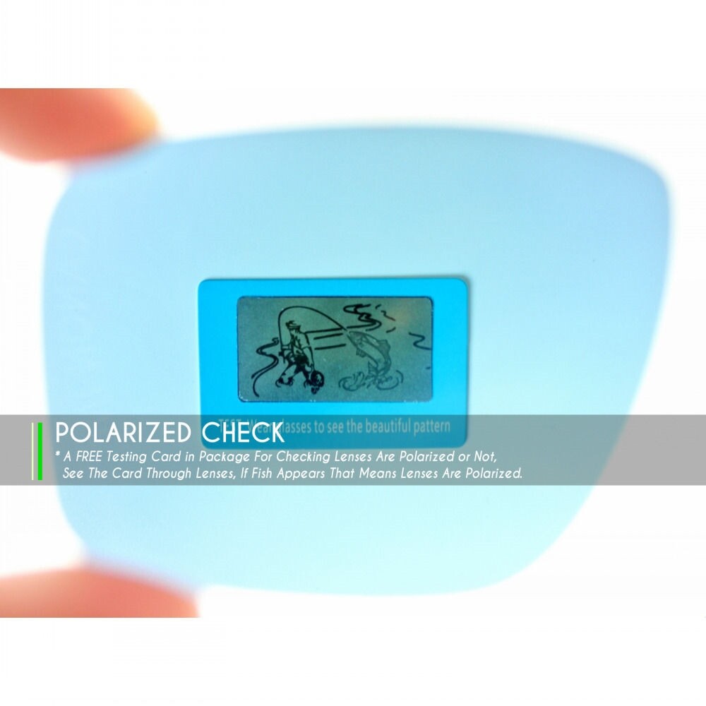 hdhut Anti-Scratch Polarized Replacement Lenses for-Oakley Ejector OO4142