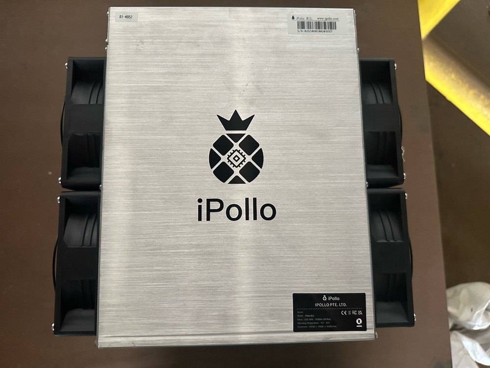 New iPollo B1L Bitcoin Miner Server, CryptoCurrency