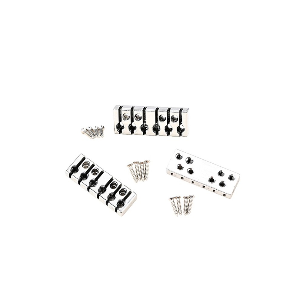 Upgrade 6 String Lock Adjustable Locking Nut for Headless Electric Guitar b