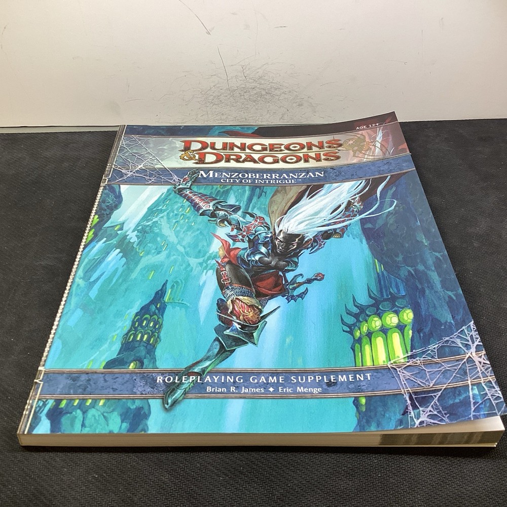 Dungeons & Dragons Menzoberranzan 4th edition Sourcebook MS121415