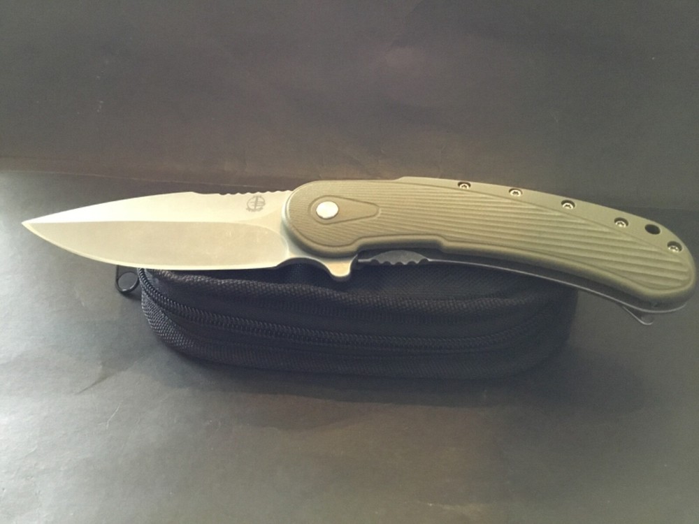 Custom Todd Begg Field Grade Bodega Flipper Folder Folding Knife