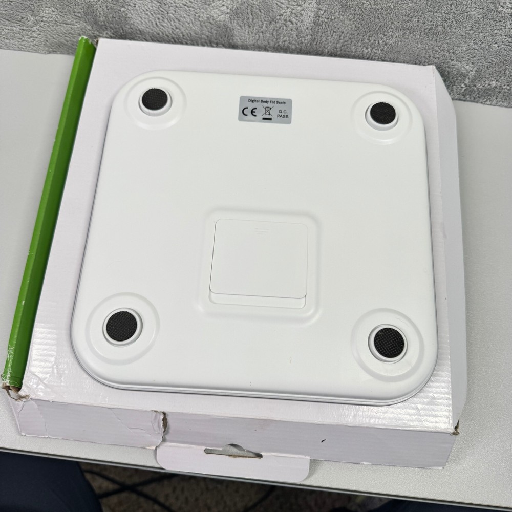 Fit Track Dara BMI Complete Body Analysis Bluetooth Digital Scale White