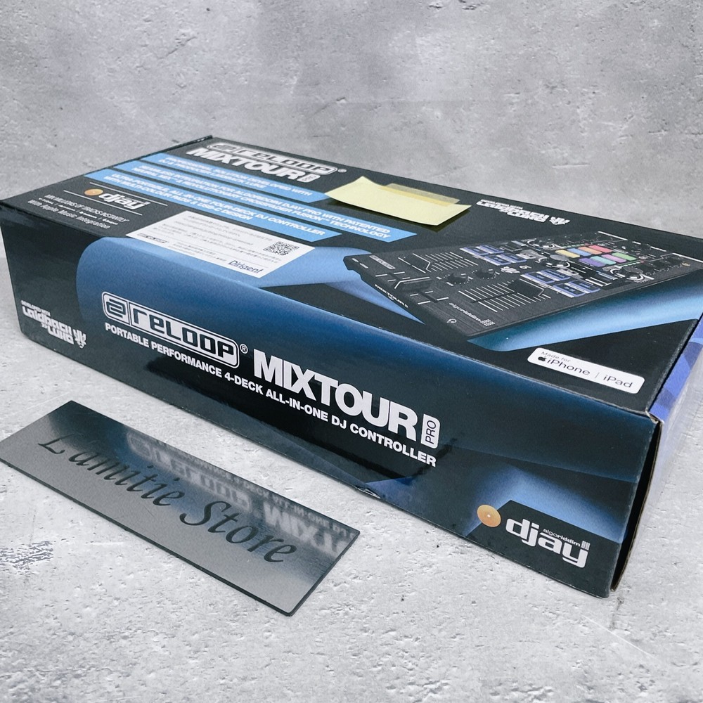 RELOOP MixTour Pro Algoriddim B STOCK DJ Controller Audio Interfaces Japan New
