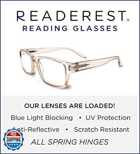 Readerest 2.25 Blue Light Reading Glasses - Lightweight Computer Glasses - Ey