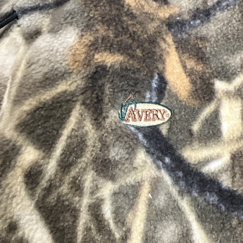 AVERY OUTDOORS CAMO FLEECE HOOD