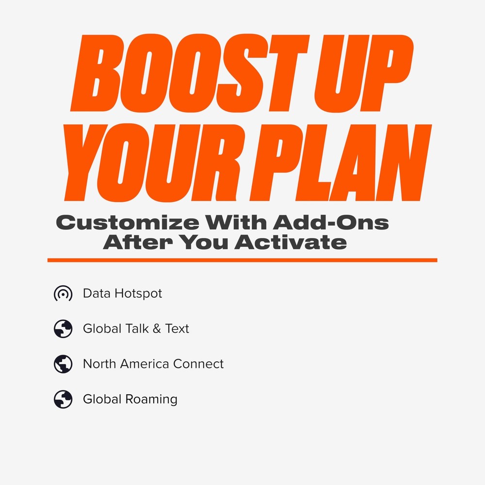 Boost Mobile SIM Kit | $25/mo Forever Unlimited Plan with Auto-Pay |...