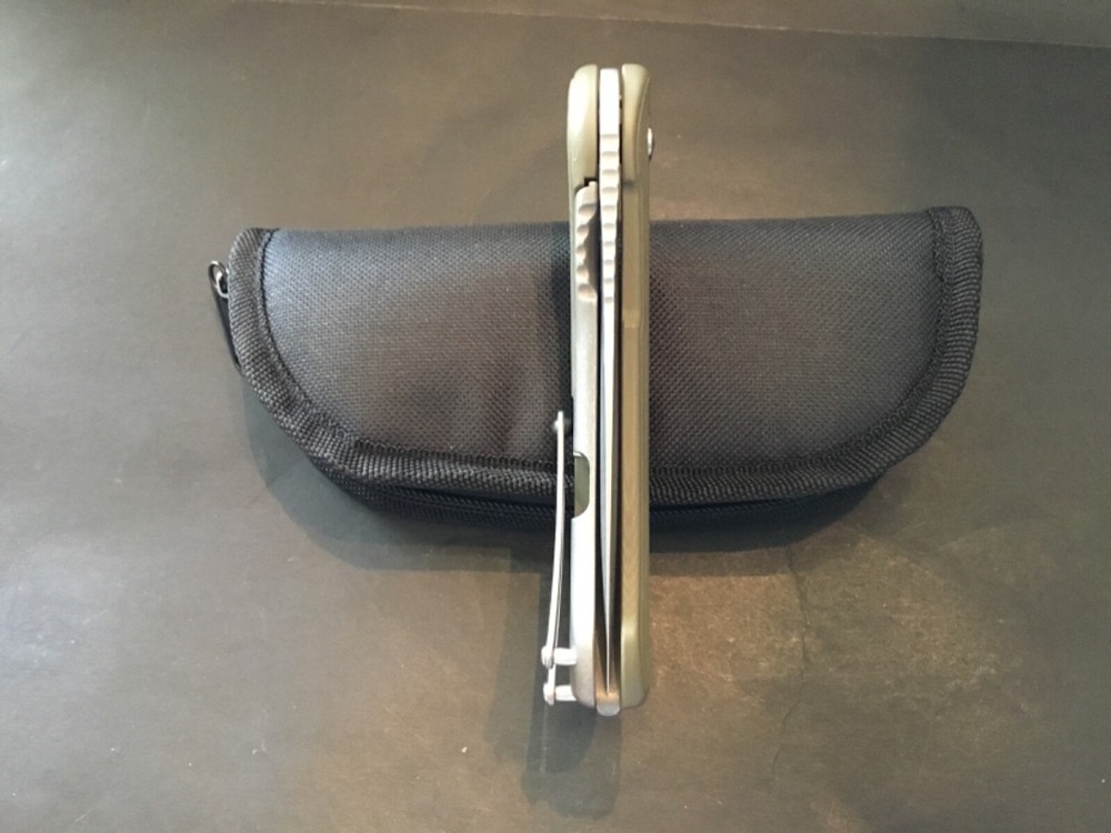 Custom Todd Begg Field Grade Bodega Flipper Folder Folding Knife