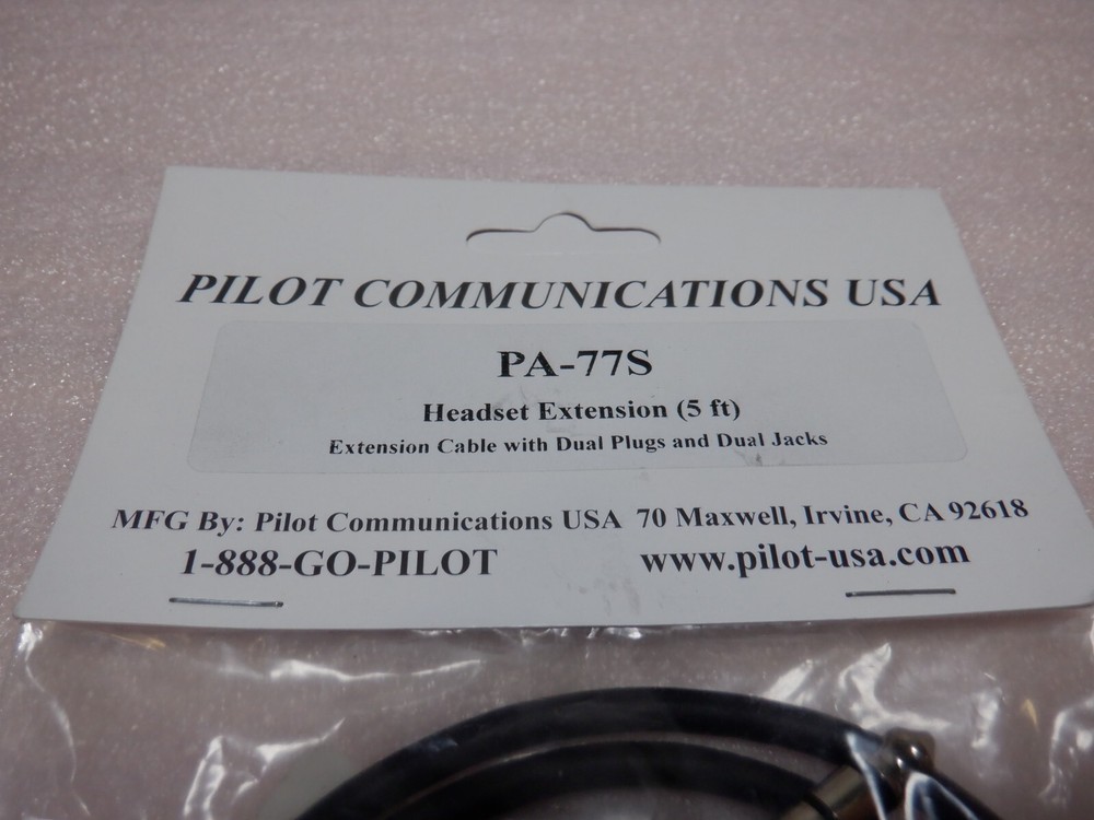 PILOT COMMUNICATIONS 5FT HEADSET EXTENSION
