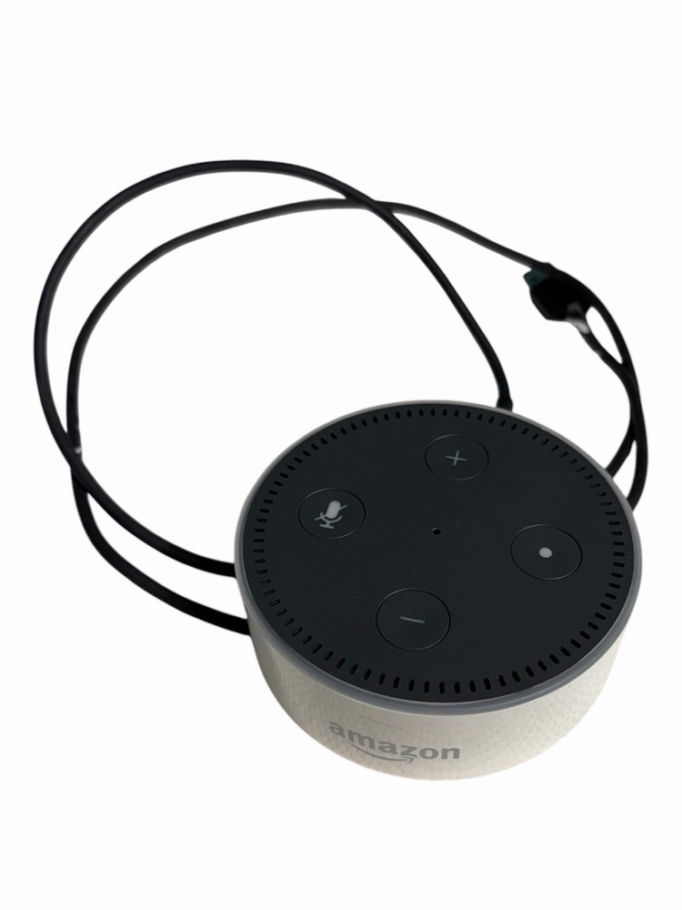 Amazon Echo Dot (2nd Generation) Smart Assistant - White with Power Cord