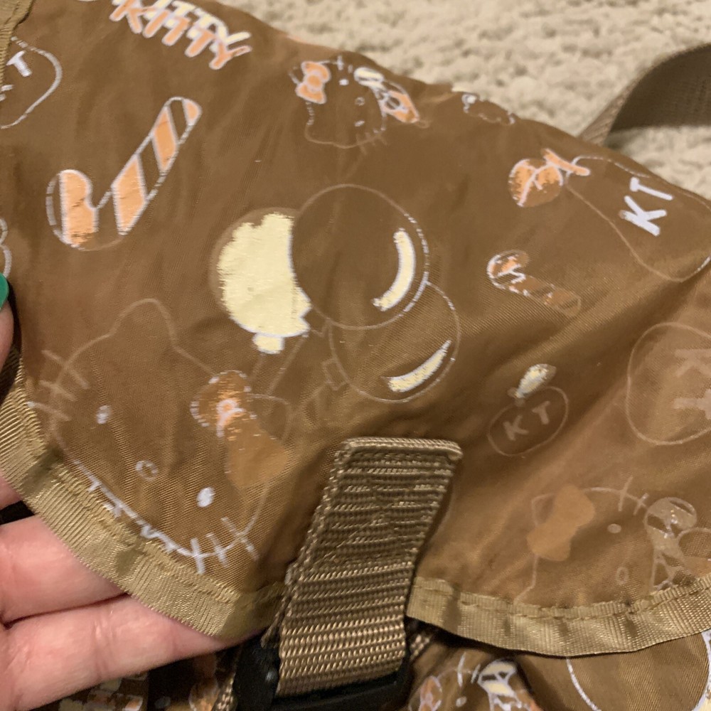 Hello Kitty Themed Foldable Travel Backpack