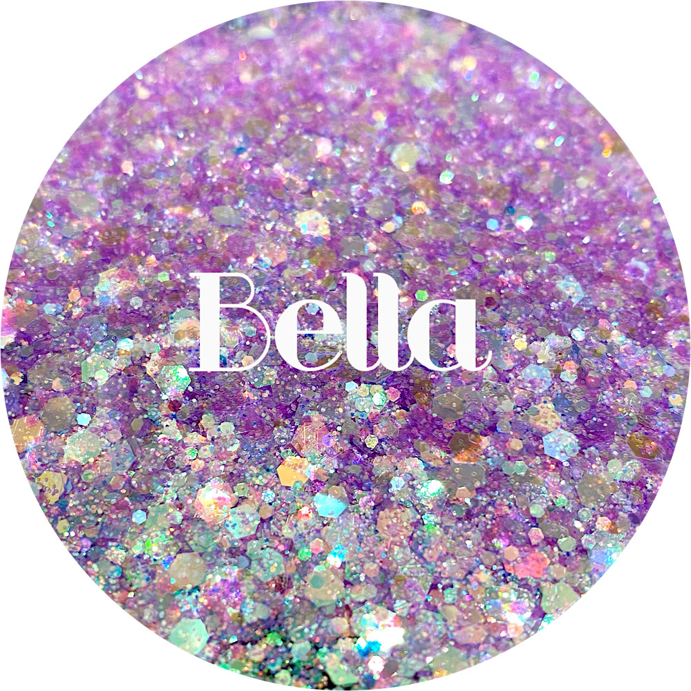 Premium Polyester Glitter - Purple Opal Chunky Mix